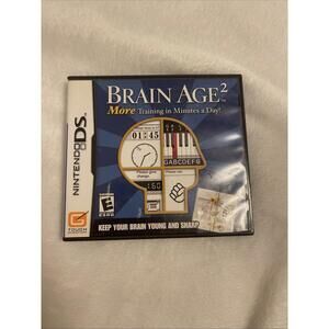 Brain Age 2 More Training Minutes in a Day - Nintendo DS